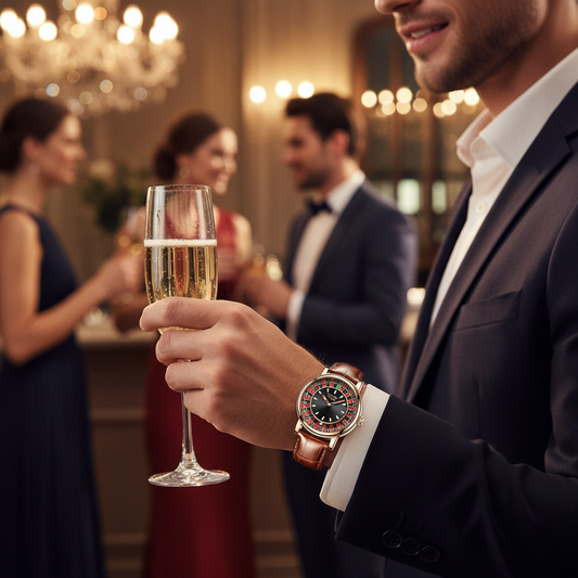 LIGE 2025 Creative Luxury Watches men Roulette Game Dial Fashion Mens Watch Waterproof Luminous Quartz Wristwatches Reloj Hombre